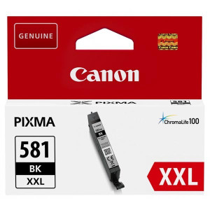 Canon originál ink CLI-581BK XXL, black, 11.7ml, 1998C001, very high capacity, Canon PIXMA TR7550, TR8550, TS6150, TS8150, TS9150
