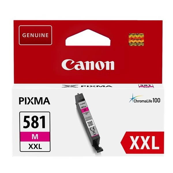 Canon originál ink CLI-581 XXL M, 1996C001, magenta, 11.7ml, very high capacity