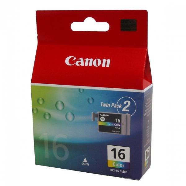 Canon original ink BCI-16 C, 9818A020, 9818A002, color, 2*100str., 2-pack -, DOPREDAJ