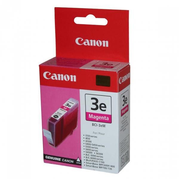 Canon original ink BCI3eM, magenta, 280str., 4481A002, Canon BJ-C6000, 6100, S400, 450, C100, MP700