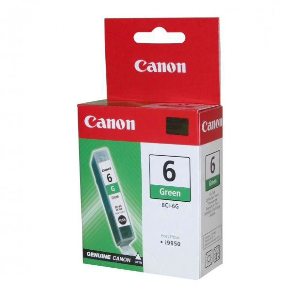 Canon originál ink BCI6G, green, 13 9473A002, Canon i9950, i950