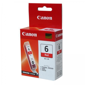 Canon originál ink BCI6R, red, 13 8891A002, Canon Canon i9950, ip8500, i990