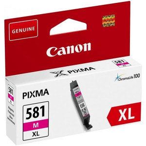 Canon originál ink CLI-581M XL, magenta, 8,3ml, 2050C001, very high capacity, Canon PIXMA TR7550,TR8550,TS6150,TS6151,TS8150,TS815