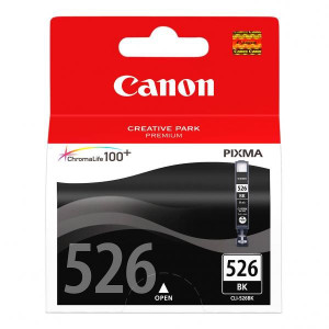Canon originál ink CLI526BK, black, blister s ochranou, 9ml, 4540B006, Canon Pixma  MG5150, MG5250, MG6150, MG8150