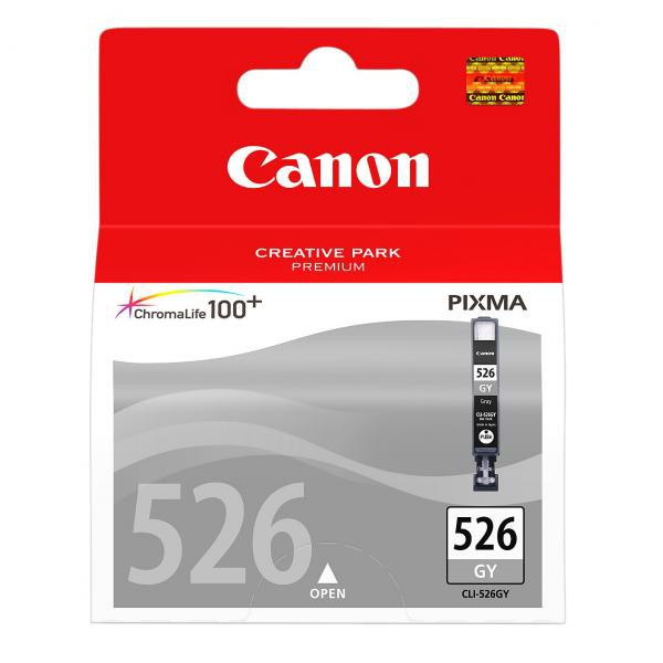 Canon original ink CLI-526 GY, 4544B001,4544B005, grey, 340str., 9