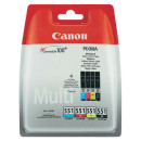 Canon originál ink CLI-551, 6509B009, 6509B009, CMYK, blister, 4x7ml