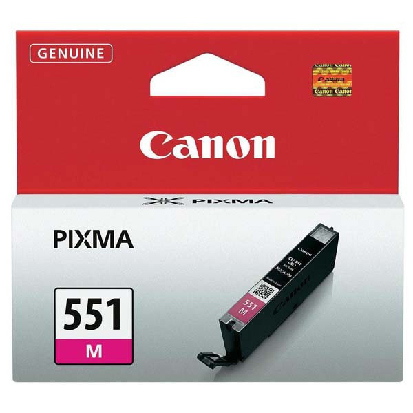Canon original ink CLI551M, magenta, 7ml, 6510B001, Canon PIXMA iP7250, MG5450, MG6350, MG7550