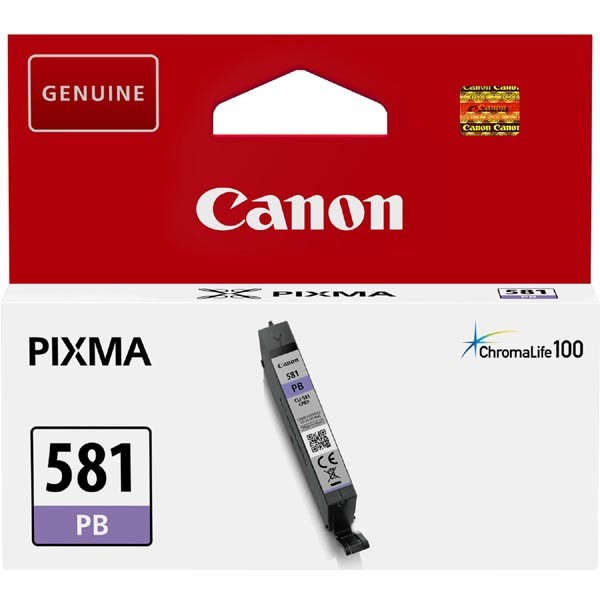 Canon original ink CLI-581 PB, 2107C001, photo blue, 5,6ml