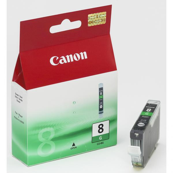 Canon original ink CLI-8  G, green, 420str., 13ml, 0627B001, Canon XII.00, Poukážka k nákupu