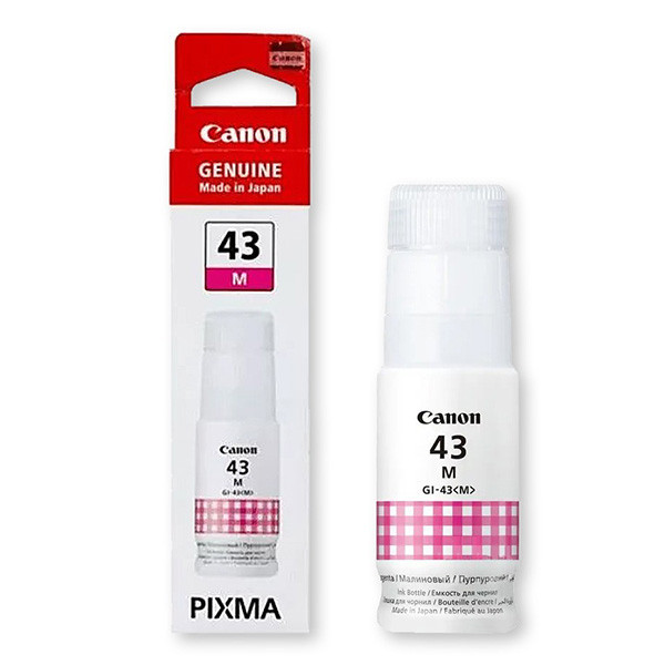 Canon original ink GI-43 M, 4680C001, magenta, 3700str.