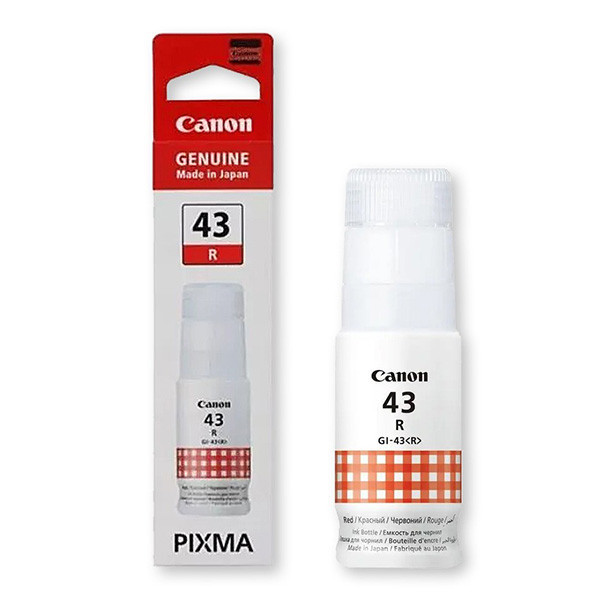 Canon original ink GI-43 R, 4716C001, red, 3700str.