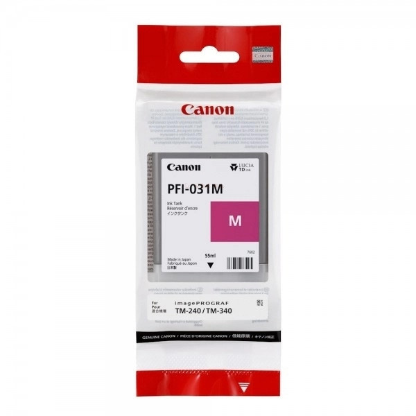 Canon original ink PFI-031 M, 6265C001, magenta, 55ml