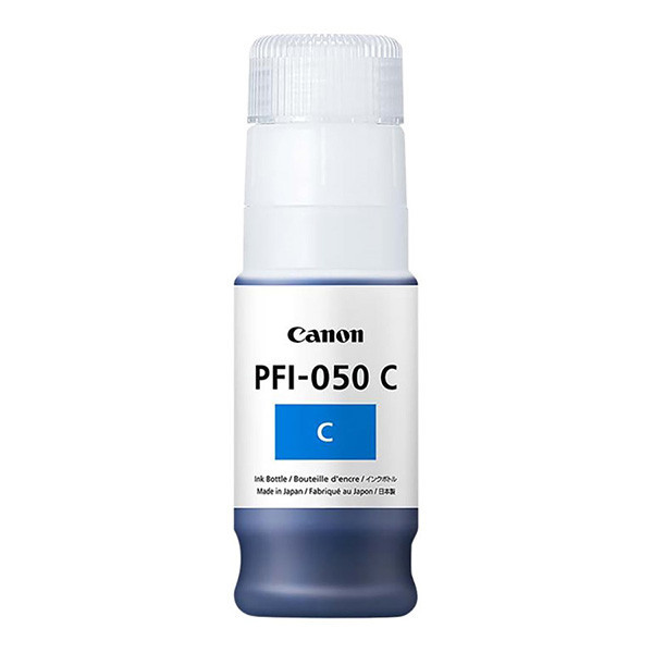 Canon originální bottle ink PFI-050 C, 5699C001, cyan, 70ml