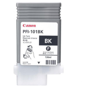 Canon originál ink PFI101BK, black, 130ml, 0883B001, Canon iPF-5000