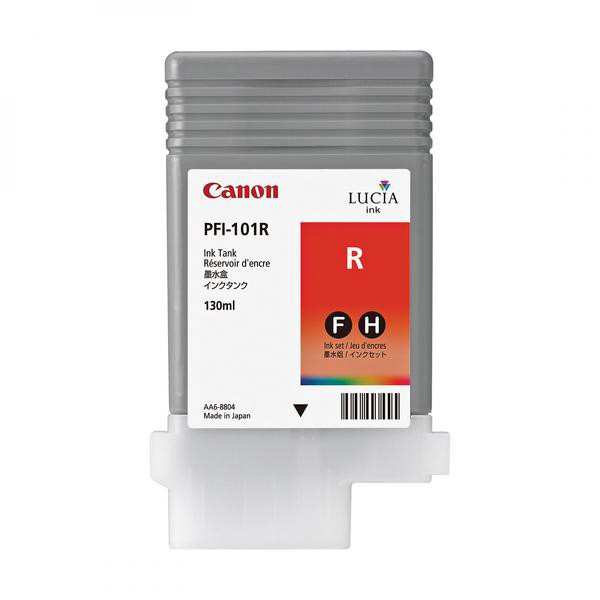 Canon original ink PFI101R, red, 130ml, 0889B001, Canon iPF-5000