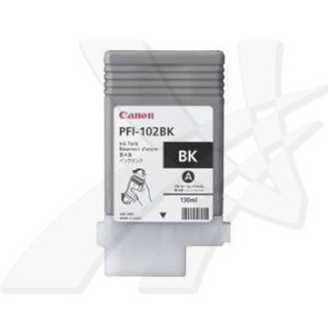 Canon original ink PFI-102 BK, 0895B001, black, 130ml