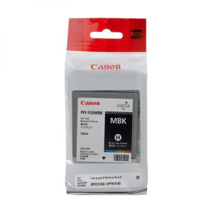 Canon originál ink PFI103MB, matte black, 130ml, 2211B001, Canon iPF-5100, 6100