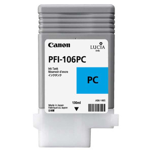 Canon original ink PFI-106 PC, photo cyan, 130ml, 6625B001, Canon iPF-6300
