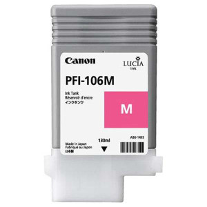 Canon original ink PFI106M, magenta, 130ml, 6623B001, Canon iPF-6300