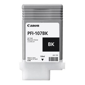 Canon original ink PFI107BK, black, 130ml, 6705B001, Canon iPF-680, 685, 780, 785
