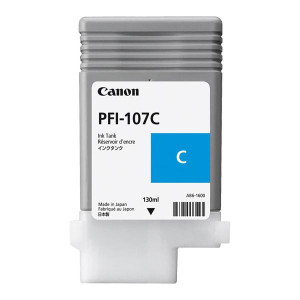 Canon originál ink PFI107C, cyan, 130ml, 6706B001, Canon iPF-680, 685, 780, 785