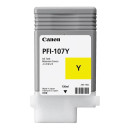 Canon originální ink PFI-107 Y, 6708B001, yellow, 130ml