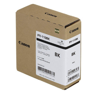 Canon originál ink PFI-110 BK, 2364C001, black, 160ml