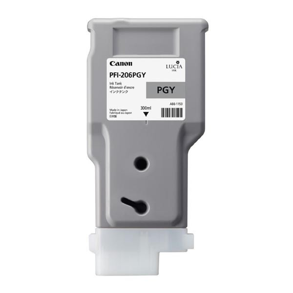 Canon original ink PFI-206 PGY, 5313B001, light grey, 300ml