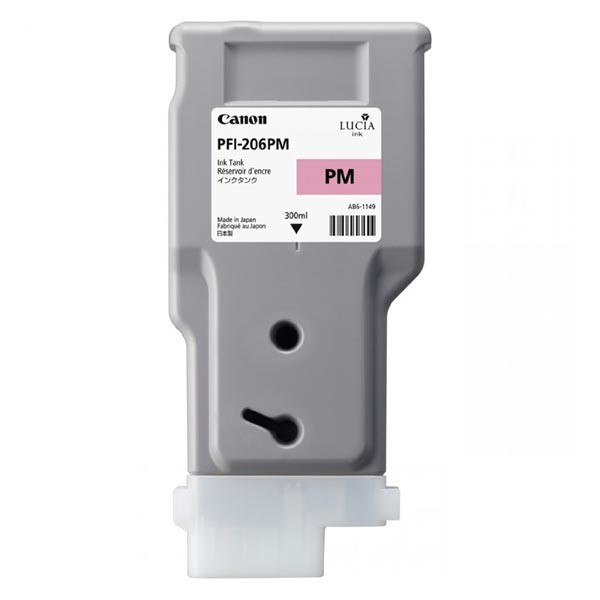 Canon original ink PFI-206P M, 5308B001, photo magenta, 300ml