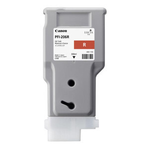 Canon originál ink PFI-206 R, 5309B001, red, 300ml