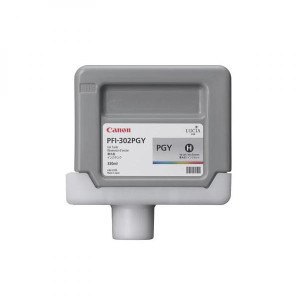 Canon originál ink PFI-302 PGY, 2218B001, photo grey, 330ml