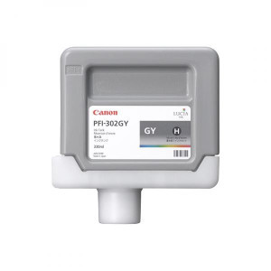 Canon originál ink PFI-302 GY, 2217B001, grey, 330ml