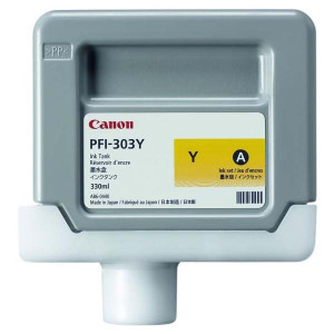 Canon originál ink PFI303Y, yellow, 330ml, 2961B001, Canon iPF-810, 820
