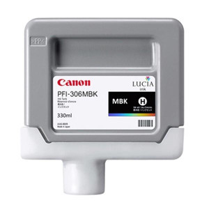Canon originál ink PFI-306 MBK, 6656B001, matt black, 330ml
