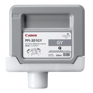Canon originál ink PFI-306 GY, 6666B001, grey, 330ml