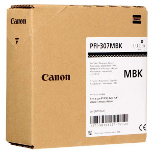 Canon originál ink PFI-307 MBK, 9810B001, matt black, 330ml