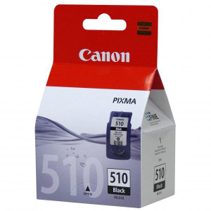 Canon originál ink PG510BK, black, blister s ochranou, 220str., 9ml, 2970B009, 2970B004, Canon MP240, 260