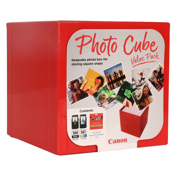 Canon Photo Cube original ink PG-560/CL-561+PP 201, 3713C007, 7.5ml
