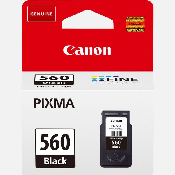 Canon original ink PG-560, 3713C001, black, 180str.