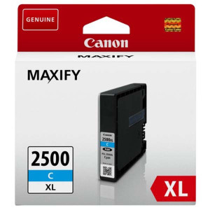 Canon originál ink PGI 2500XL, cyan, 19.3ml, 9265B001, high capacity, Canon MAXIFY iB4050, MB5050, MB5350