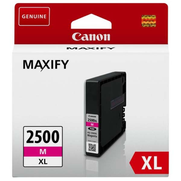 Canon original ink PGI 2500XL, magenta, 19.3ml, 9266B001, Canon MAXIFY iB4050, MB5050, MB5350