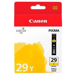 Canon originální ink PGI-29 Y, 4875B001, yellow