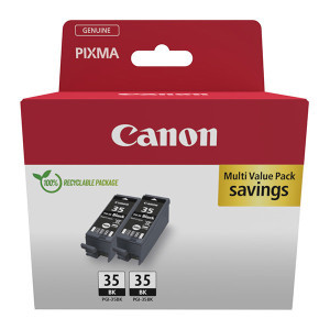 Canon original ink PGI-35 BK, 1509B029, black, 2*191str., 2*9.3ml
