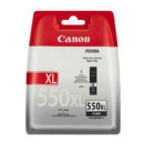 Canon originál ink PGI550 XL BK, 6431B004, black, blister, 22ml, high capacity