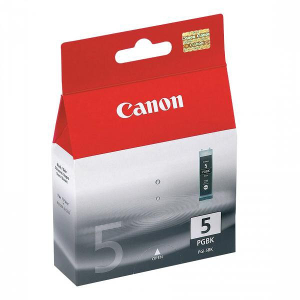 Canon original ink PGI5BK, black, 360str., 26ml, 0628B001, Canon iP4200, 5200, 5200R, MP500, 800