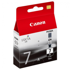 Canon original ink PGI-7 BK, 2444B001, black, 570str.