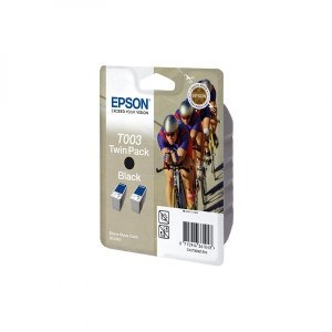 Epson original ink C13T003012, black, 2400str., 68ml, 2ks