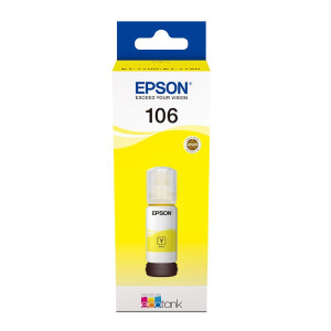 Epson originál ink C13T00R440, 106, yellow, 70ml
