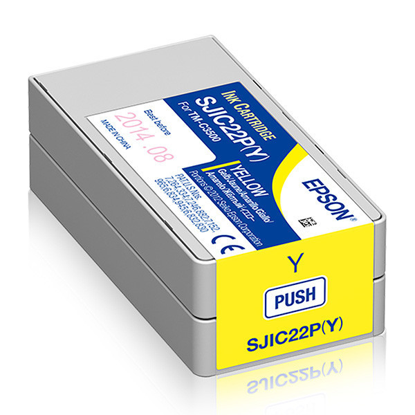 Epson original ink C33S020604, s SJIC22P(Y), yellow