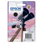 Epson original ink C13T02V14020, T02V140, 502, black, 210str., 4.6ml